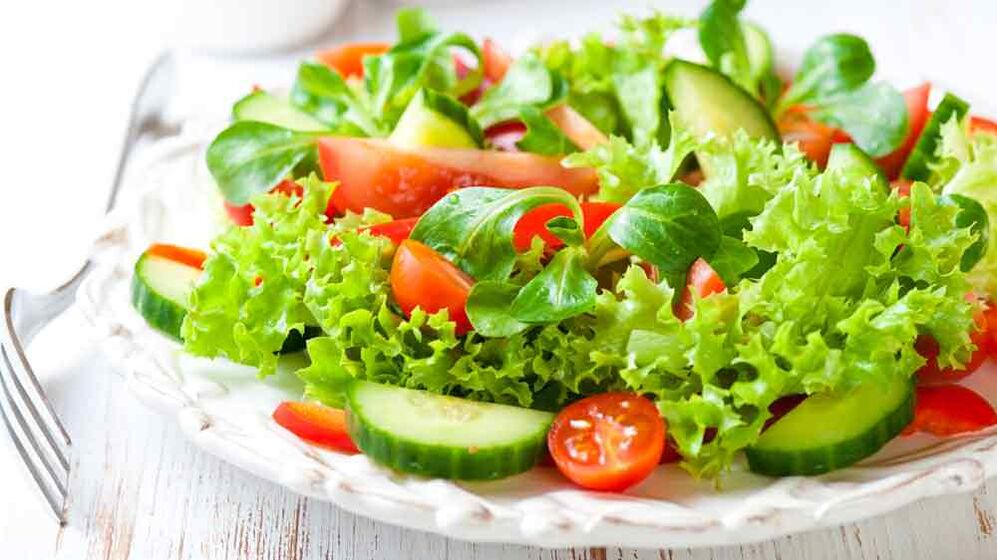 sevimli parhezingiz uchun sabzavotli salat